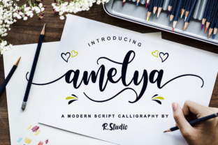 Amelya: The Handwritten Font for Modern Marketing