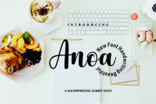 Anoa: A Handwritten Font for Polished Brand Identity
