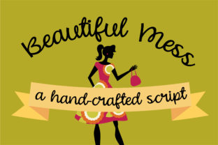 Beautiful Mess: A Hand-Crafted Script Font Review