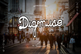 Digmuse: A Modern Handwritten Display Font Review