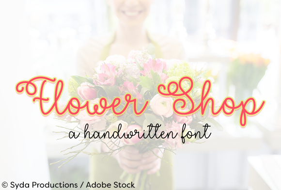 Flower Shop Font: A Delicate Script for Web Design