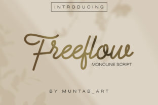 Freeflow: A Modern Script Font for Web Design