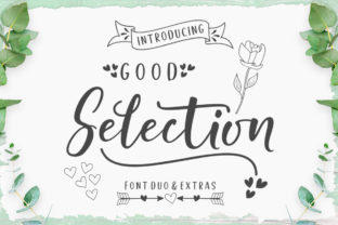 Good Selection Duo: A Premium Script Font for Web Design