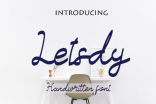 Letsdy: A Handwritten Font for Modern Web Design