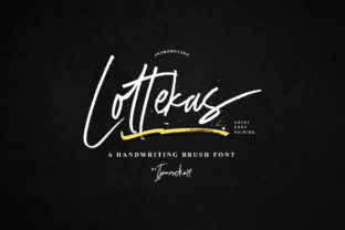 Lottekas: A Handwritten Font for Makers
