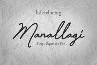 Manallagi: A Modern Handwritten Font for Makers
