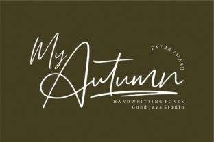 My Autumn: A Handwritten Font for Smart Branding