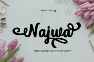 Najwa: A Bold Handwritten Font for Small Business Branding