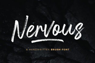 Nervous: A Raw Script Amp for Bold Branding