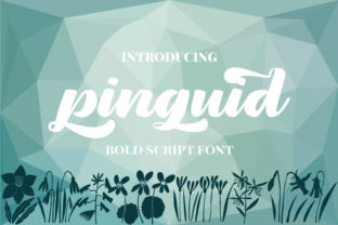 Pinguid: A Bold Handwritten Font for Editorial Design