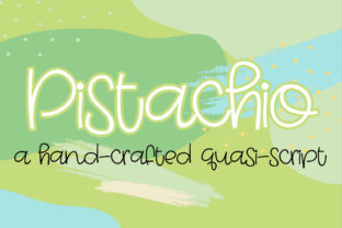 Pistachio: A Whimsical Handwritten Font for Web Design