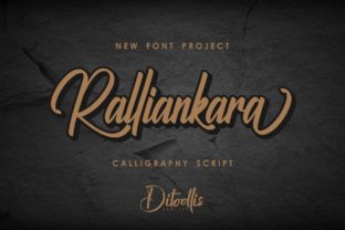 Ralliankara: A Handwritten Font for Standout Branding