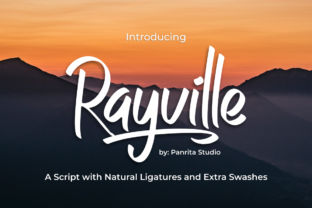 Rayville: A Bold Handwritten Font for Modern Campaigns
