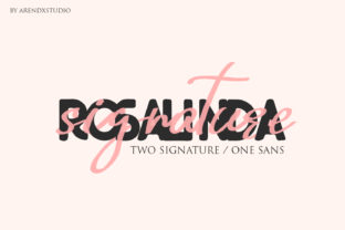 Rosalinda Trio: A Versatile Script Font for Brand Identity