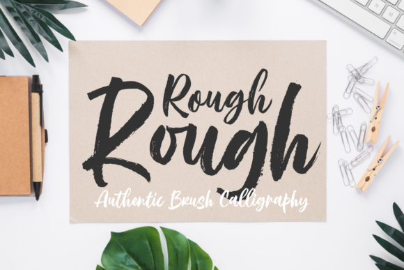 Rough Rough: The Bold Handwritten Font for Marketers