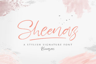 Sheenaz: A Handwritten Font for Modern Editorial Design