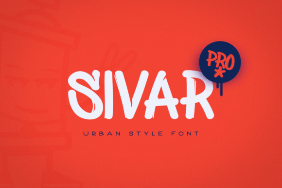 Sivar: A Bold Handwritten Font for Modern Editorial Design