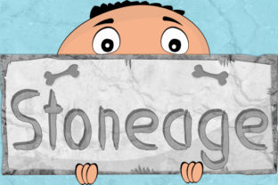 Stoneage: A Playful Handwritten Font for Campaigns