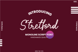 Stretford: A Premium Script Font for Brand Identity