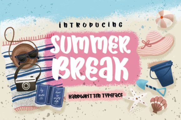 Summer Break: A Whimsical Handwritten Font for Editors