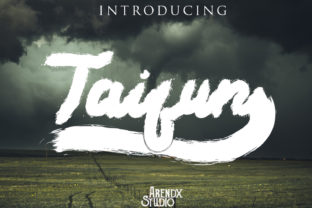 Taifun: The Bold Handwritten Font for Campaigns